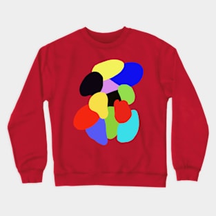 abstract modern composition in cobra style Crewneck Sweatshirt